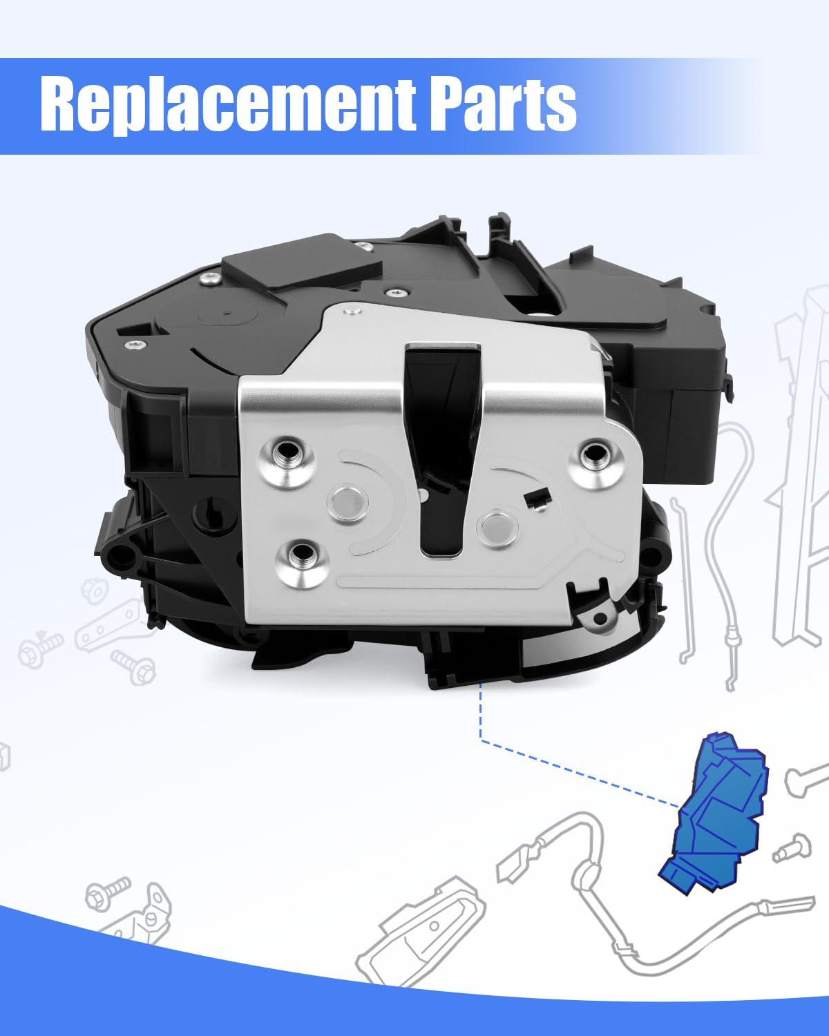 Amazon.com: DT1Z-6121813-B Front Driver Door Lock Actuator Fit for