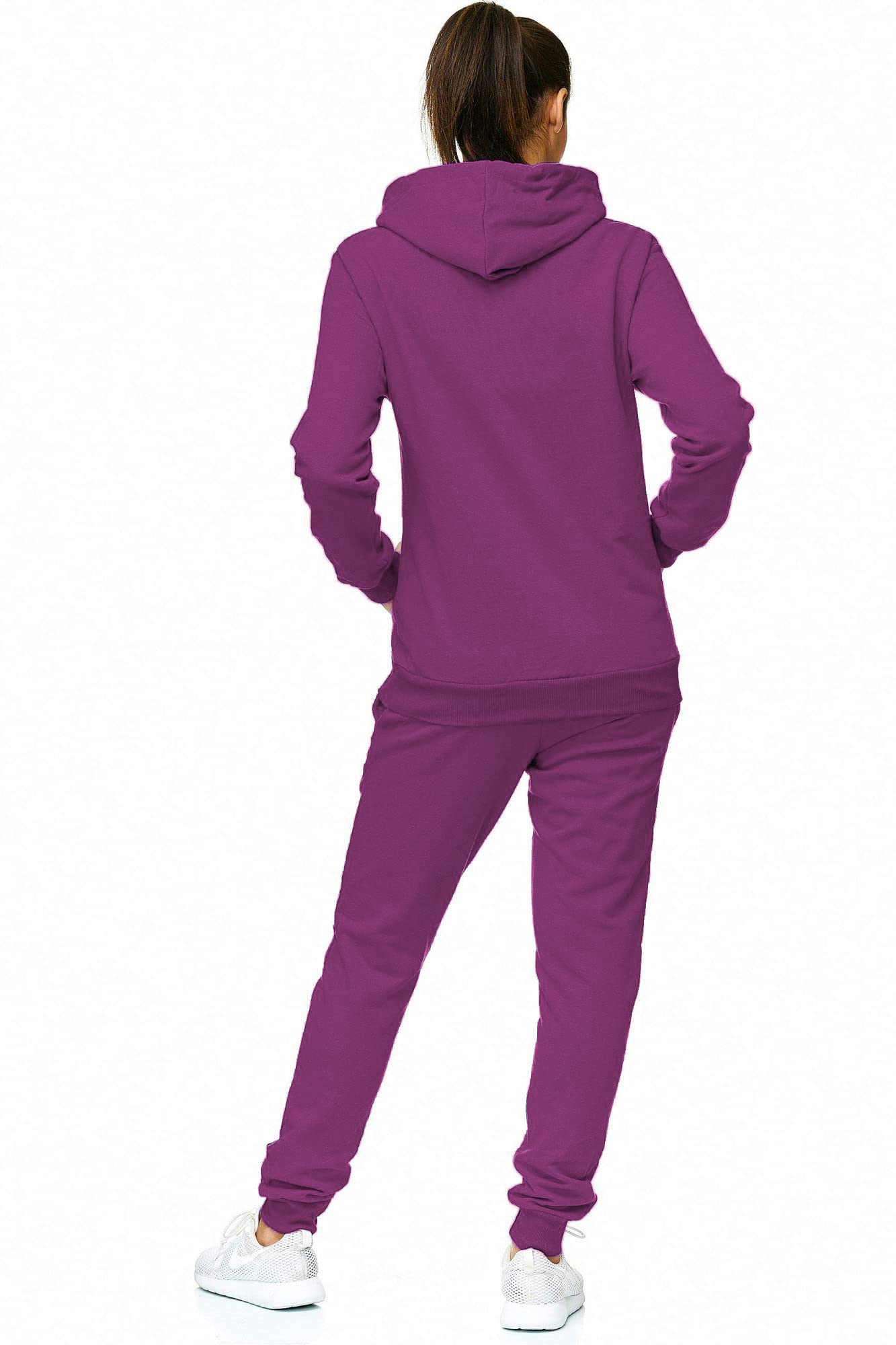 Violento dres do biegania | damski | dres treningowy | jednokolorowy | dres sportowy | Fitness 586 Basics bawełna | domowy dres prezentacyjny