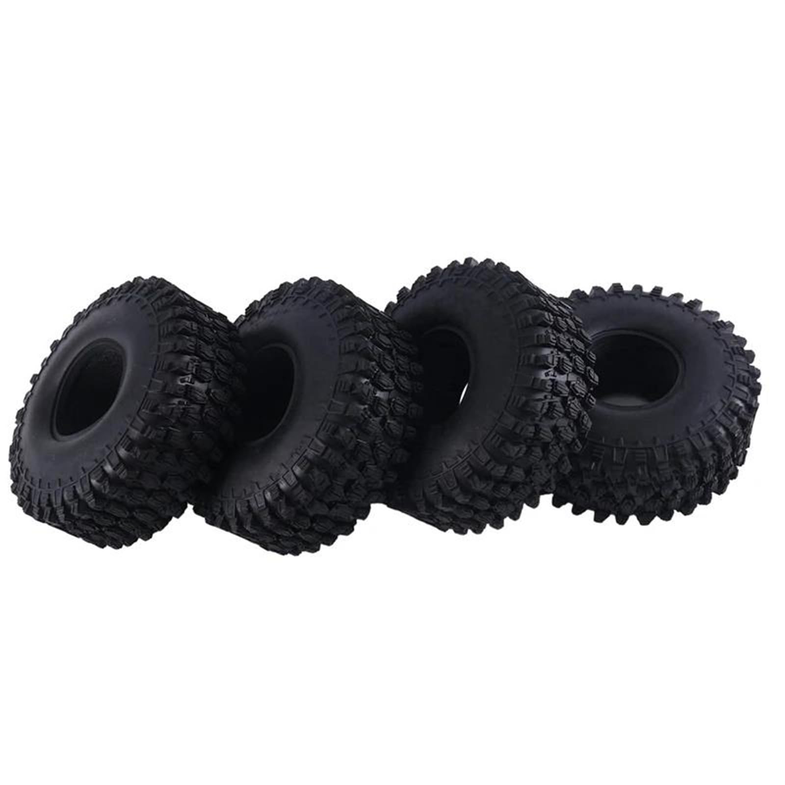 RC Ruote Gomma Compatibile Con Traxxas Per TRX4 D90 Per Axial Per SCX10 II III Per Wraith Per Redcat Per MST 1/10 RC Crawler Car Pneumatico In Gomma 120 Mm