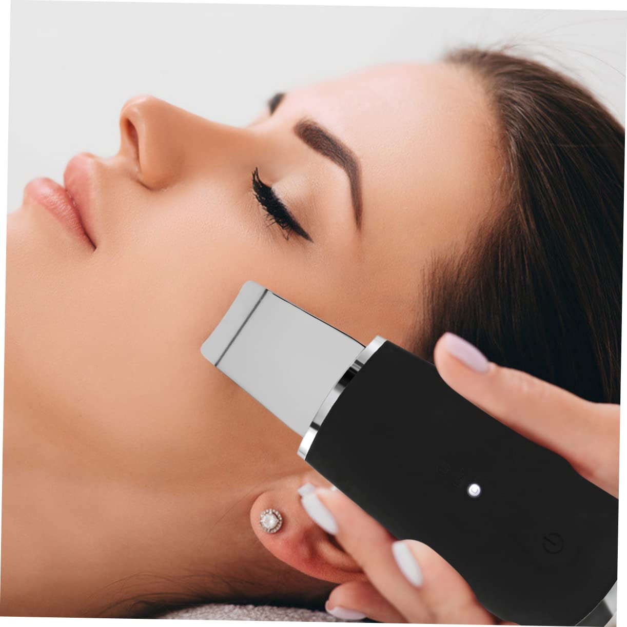 Cepillo Facial Eléctrico de Limpieza Facial Negro 500mah