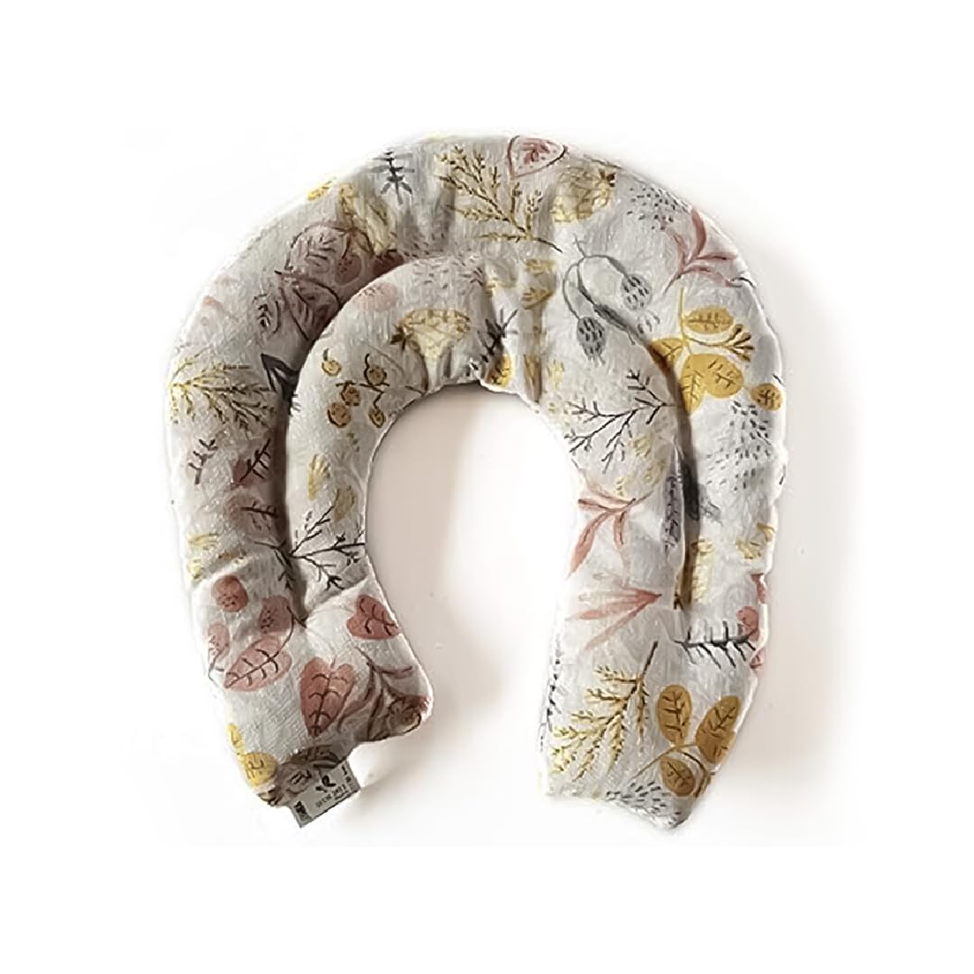 Decolores - Cervical Thermal Sack, Neck and Shoulders - Ideal for Neck Pain and Relaxation - Microwave Seed Sack Filled with Natural Seeds and Lavender Flowers - Effective Relief