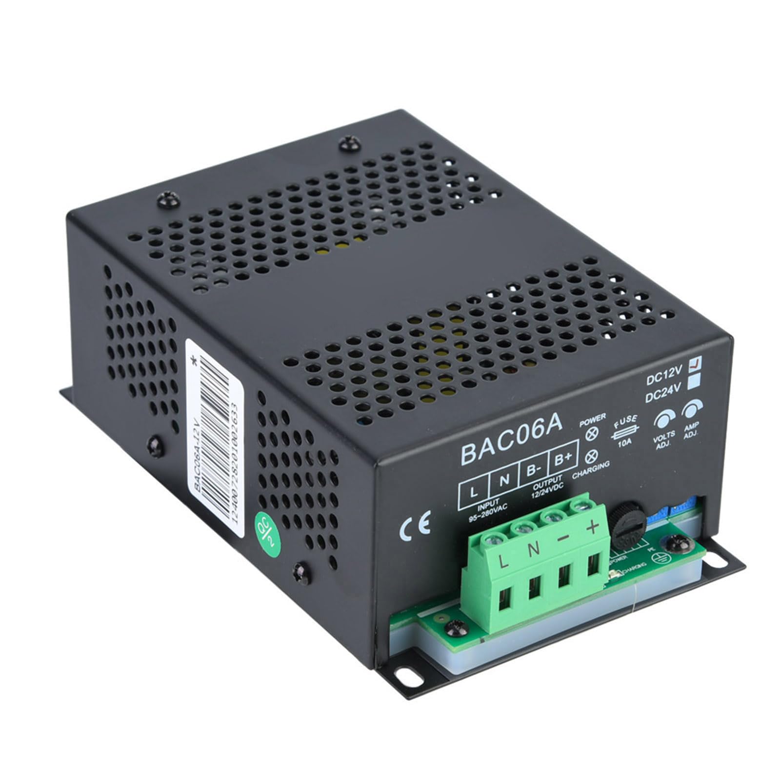 Caricabatterie automatico intelligente da 12 V, caricabatterie al piombo-acido ad alta efficienza per kit di accessori generatori