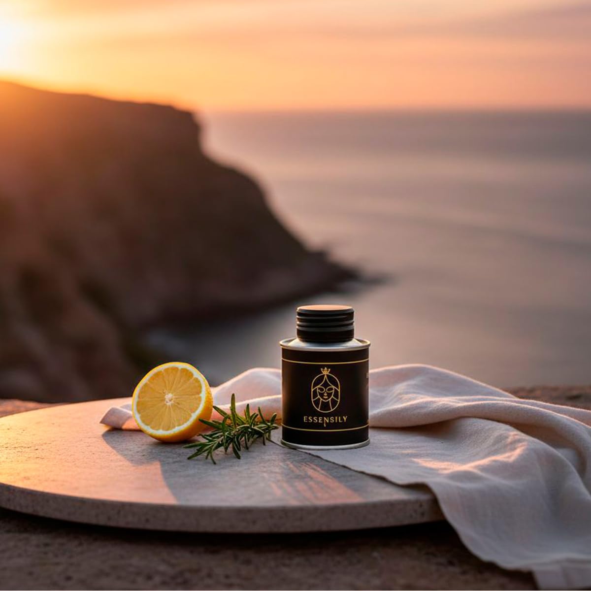 Olio Extravergine di Oliva 100 ml – Mini Bottiglia – Bomboniere e Regali Aziendali – Essensily (6 Pezzi)