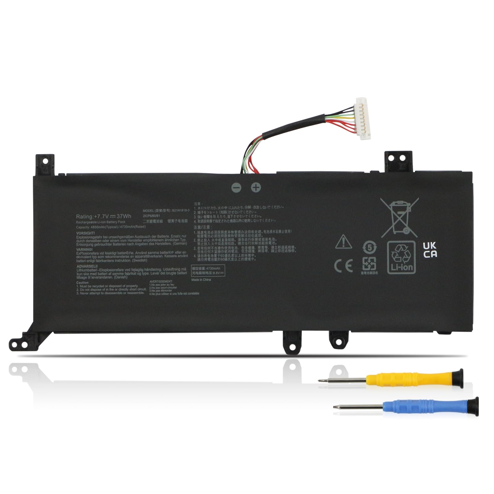 Amazon.com: B21N1818-3 Battery Replacement for Asus VivoBook X415 Amazon.com: B21N1818-3 Battery Replacement for Asus VivoBook X415