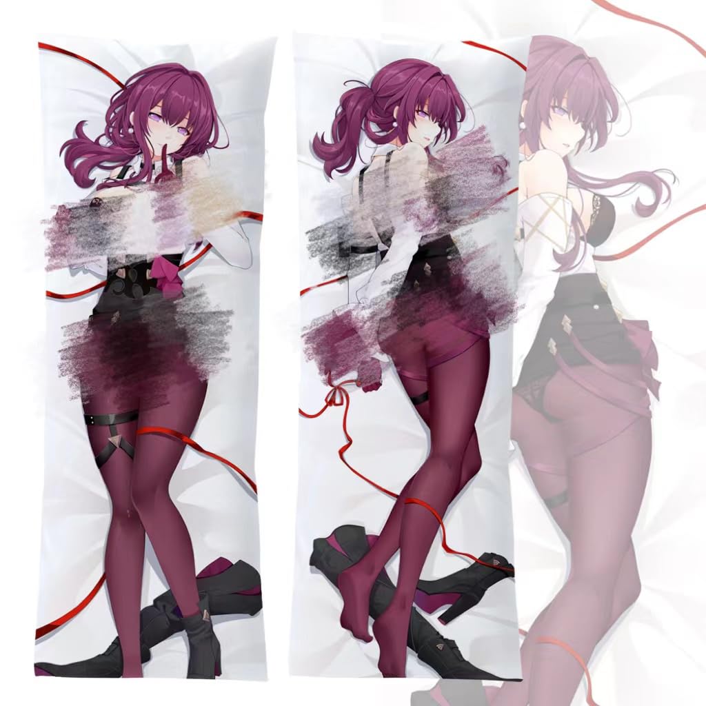 Dakimakura Anime Girl Hugging Body Pillow Case Cover (59.1x19.7in/150x50cm) (Kafka)