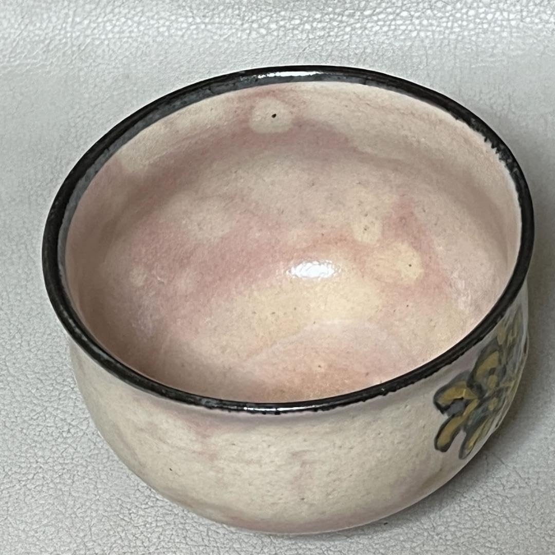 Ｔ６０８　茶碗　『乾山　蔦』『泉涌寺　山川敦司 造』　共箱　抹茶碗　茶道具 c2bf00a43d1abc5d2e581cc6cd68e2