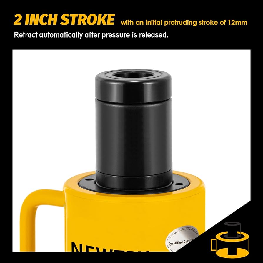 イブ　淡竹20kg Pro Series 20 Ton Shorty Air Hydraulic Bottle Jack, Bottle