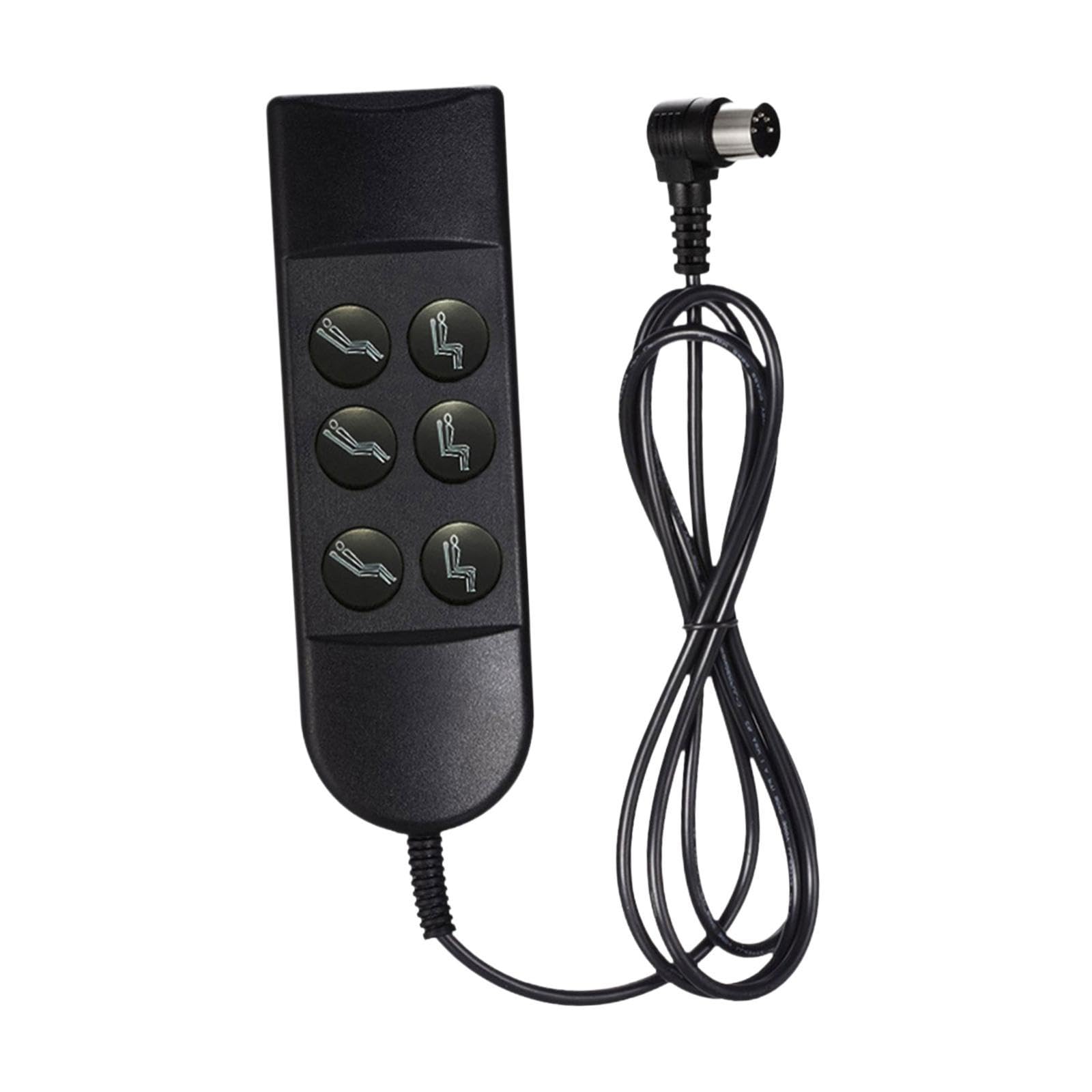 Elektrischer Ruhesessel Controller, Liegesessel Fernbedienung, Sechs Tasten Fernbedienung für Liftsessel, Austausch Manueller Haushaltswerkzeuge Universal für Hebesessel, Lehnstuhl, B