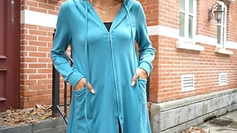 Cucuchy Style Hooded Cardigans for Women, Open Front Petite