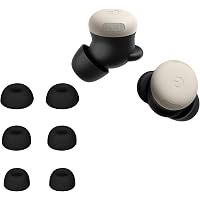 kwmobile 6x Eartips for Google Pixel Buds Pro 2 Eartips - Replacement 3 Sizes S/M/L Set - Silicone Earphone Caps
