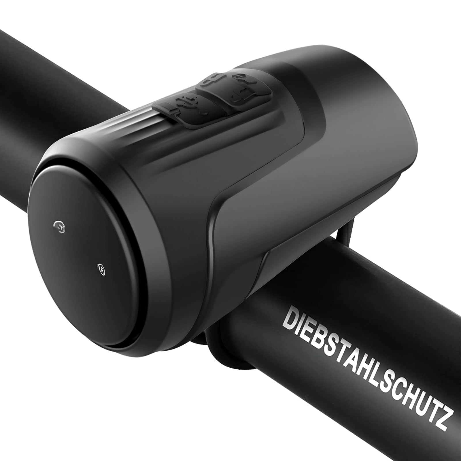125dB Anti-Theft Electric Bike Bell Loud USB Rechargeable Bicycle Horn with 1 Sound Mode for MTB BMX Road Cycling