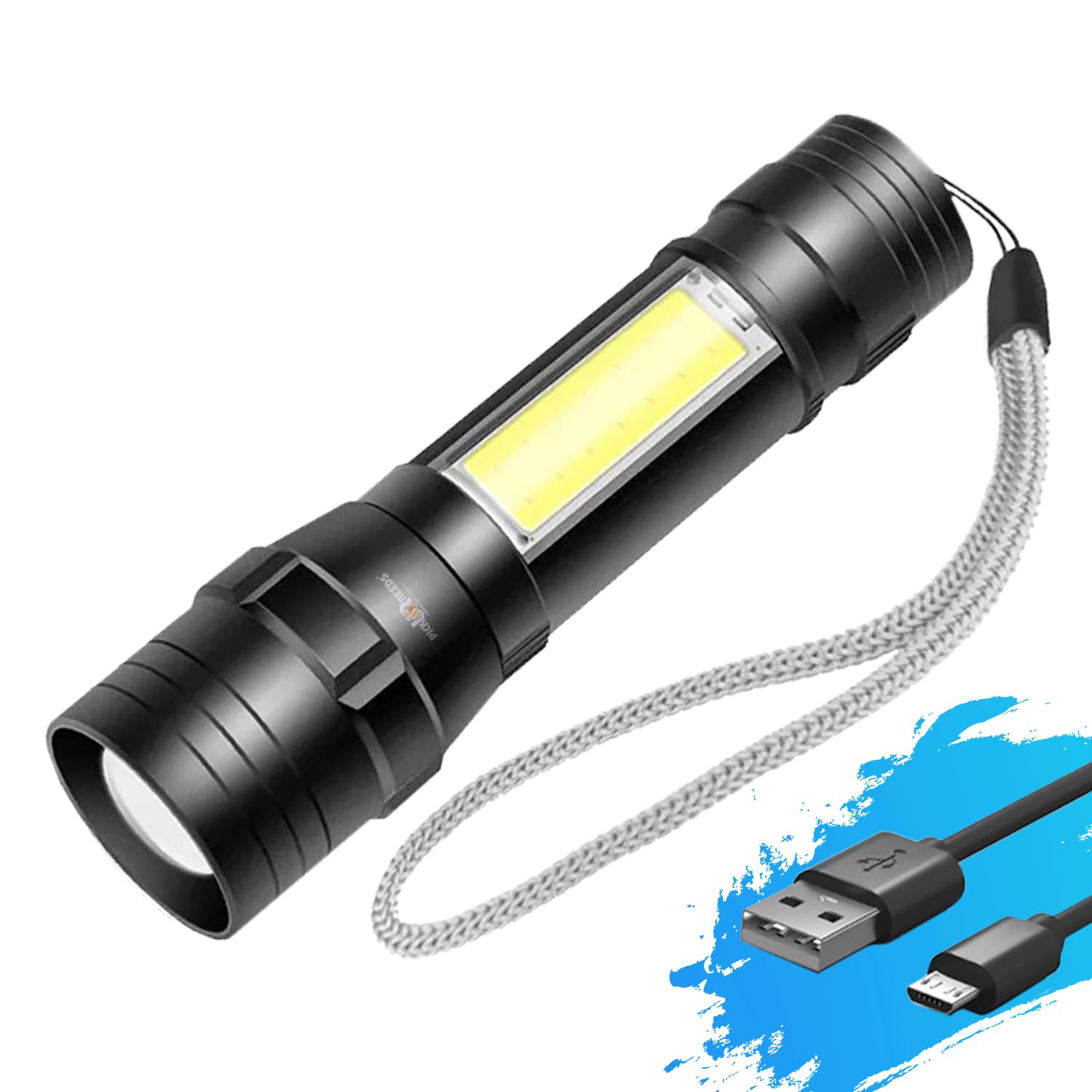 See full amazon price history chart for Pick Ur Needs Rechargeable Mini Emergency Light with 3 Mode LED+COB Waterproof Torch Flashlight Pick Ur Needs Rechargeable Mini Emergency Light with 3 Mode LED+COB Waterproof Torch Flashlight (B0CG3HFVL4) Amazon Price History, Amazon Price Tracker