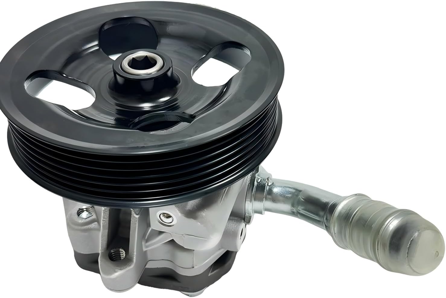 20-1039 Power Steering Pump with Pulley Compatible with Jeep Wrangler 2012-2017, Wrangler JK 2018, Gas Power Assist Pump Replaces 5154400AC 961039