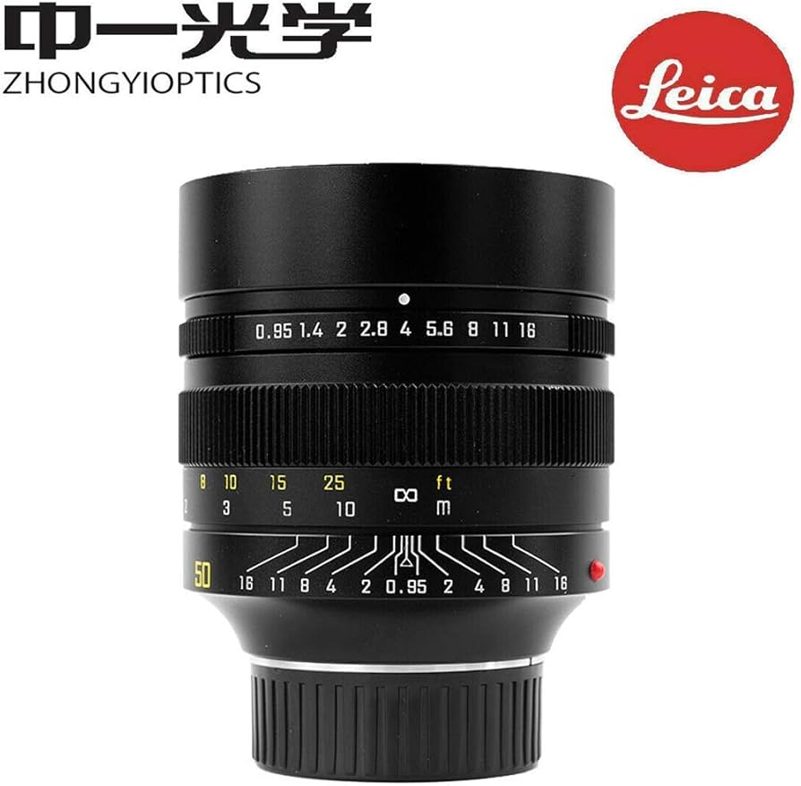 中一光学 Zhongyi Speedmaster 50mm f/0.95 III Zhongyi Mitakon Speedmaster 50mm f/0 95 Mark III Lens for Canon RF