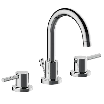 Design House 593970 Eastport II Widespread Bathroom Faucet, Polished Chrome