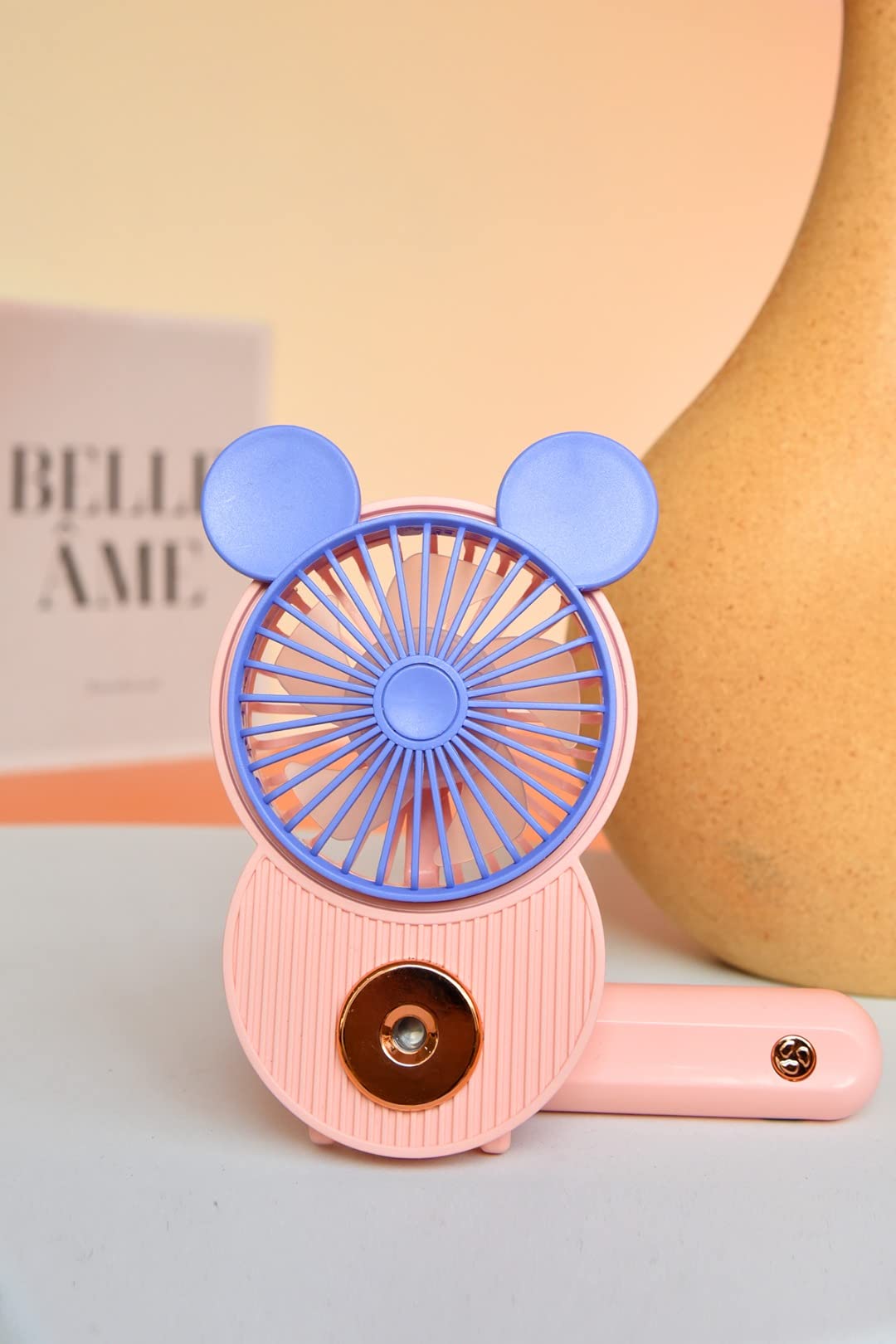 Amazon.com: LACOVIA Cute Mouse Misting Mini Fan, Handheld Portable