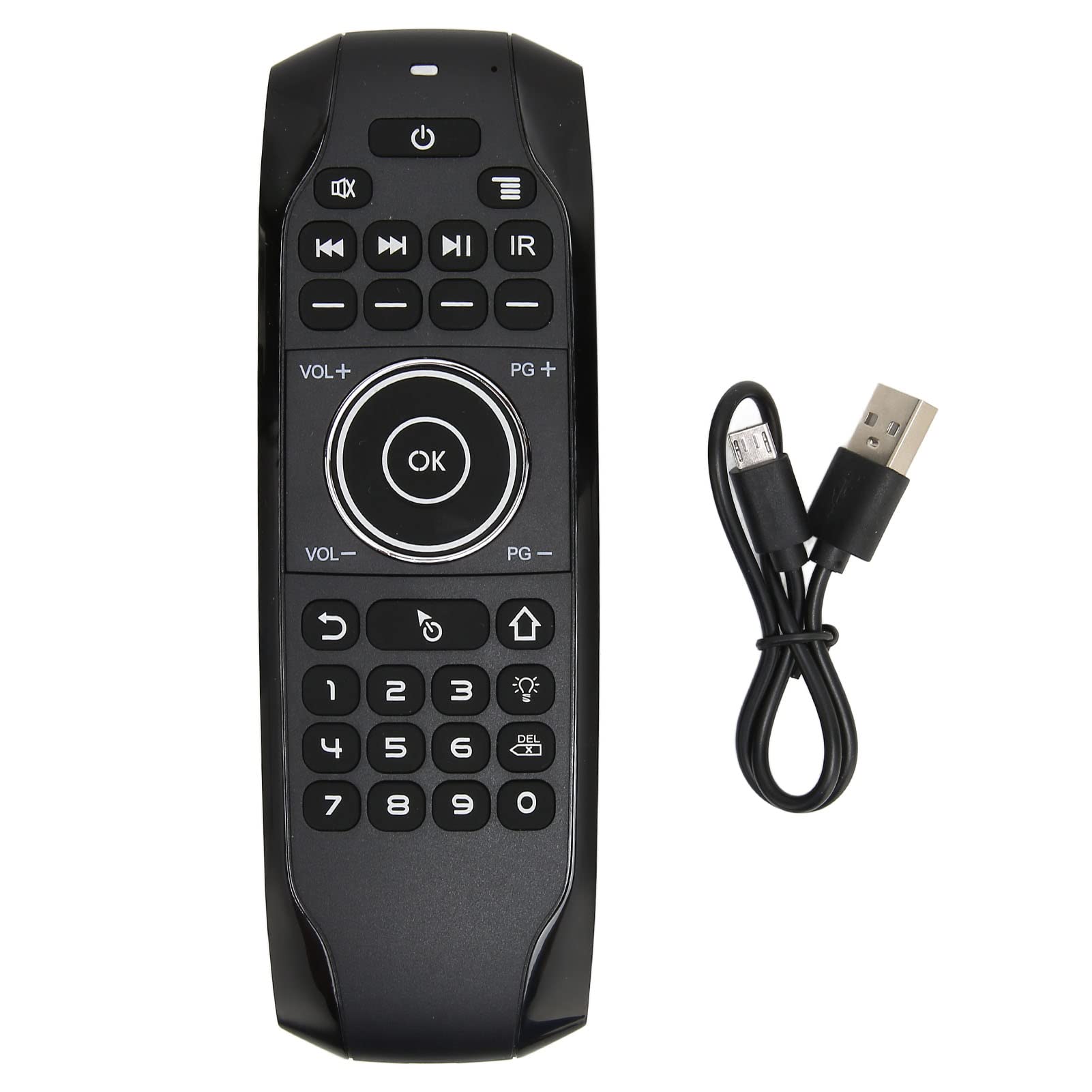 Voice Remote Control Computer Universal Controller Home Remote Control Device Replacement Remote Control for Home(G7BTS-Black)