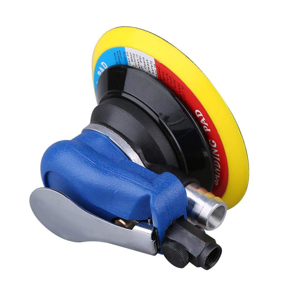 Lijadora Orbital, 6 pulgadas 150 mm Lijadora Orbital 10000 RPM Neumática Amoladora Pulidora para coche Car Body Orbit de abrasiva