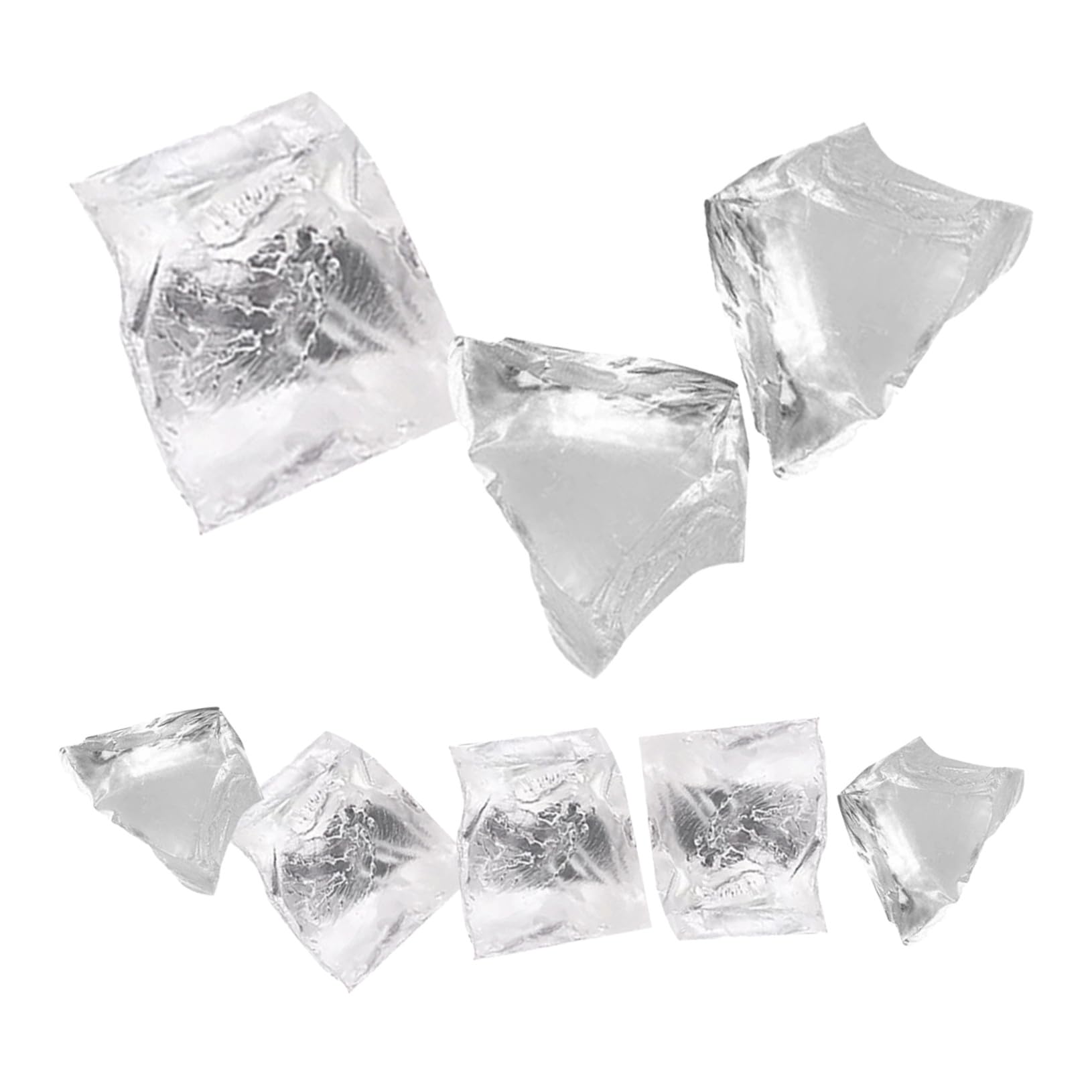 Cire Gélifiée Transparente pour Fabrication Bougies DIY Cire Solide Cristal Claire Matériau Sûr et Cadeau pour Amateurs de Loisirs Créatifs
