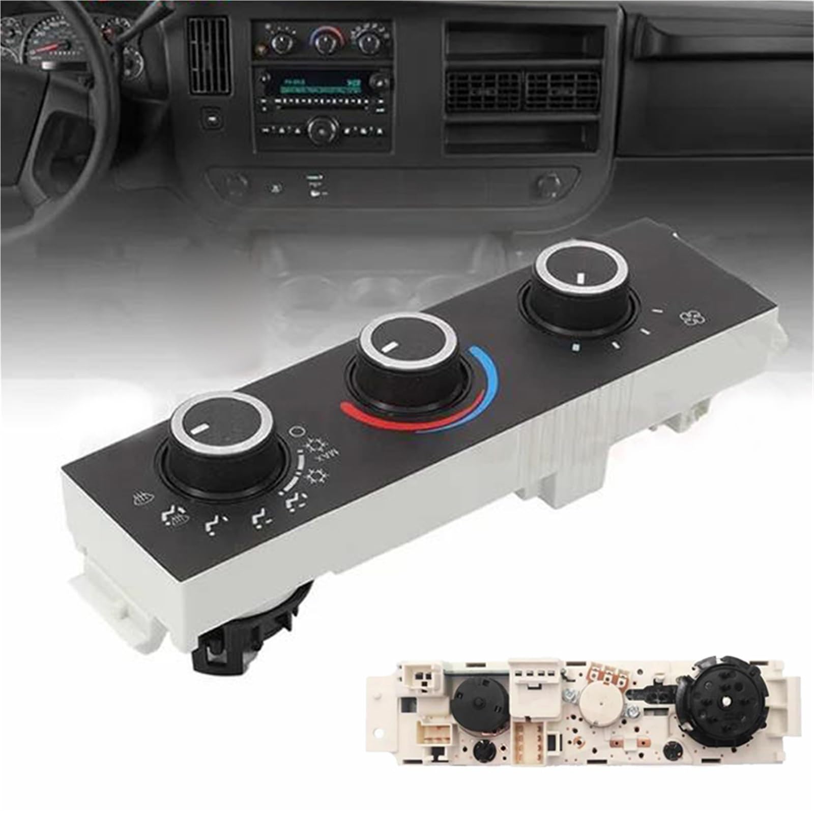 OE 599-217 1 Pieza Interruptor De Control De Climatización De Aire Acondicionado 15073274 16238445 para C&hevrolet C5500 para Kodiak 2009-2009 Accesorios