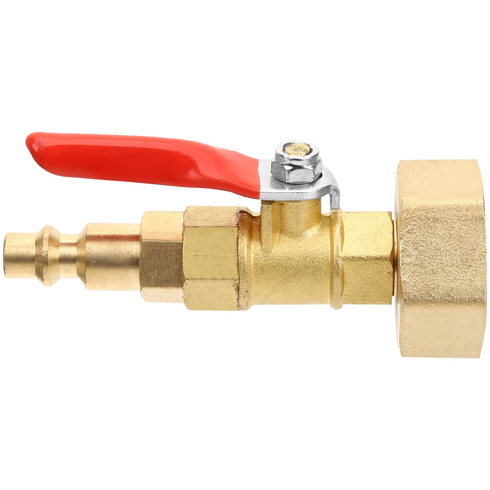 Adaptateur de Purge 1/4 à Filetage Interne en Laiton pour Tuyau D'eau