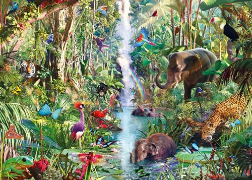 Ravensburger 9000 peças quebra-cabeças de animais da selva para adultos