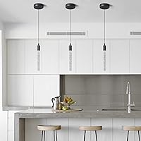 Vista 21 de Kitchen Island Lighting Modern Light Fixture Kitchen Island Pendant Light Dimmable LED Chrome Mini Pendant Lighting Dinning Room Living Room Chrome