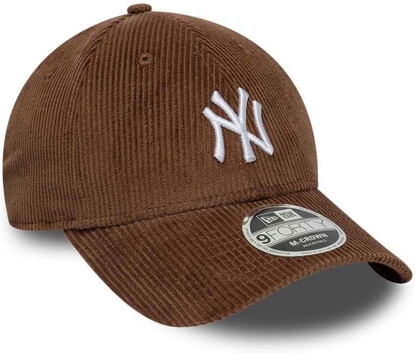 New Era Adult's 9Forty Cord MLB New York Yankees Baseball Cap Hat