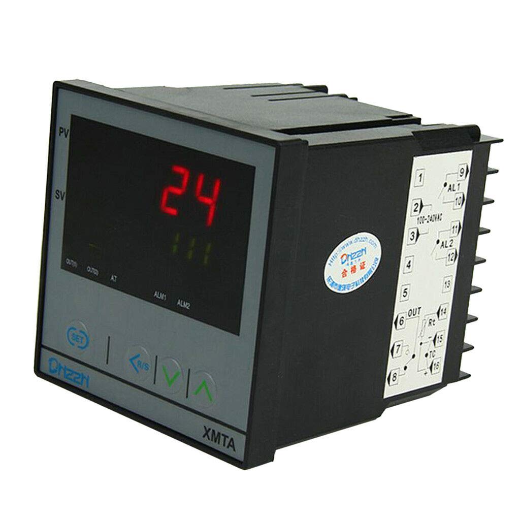 220V PID Digital Temperature Controller Thermocouple 0 to 400℃ XMTA-6913102 1