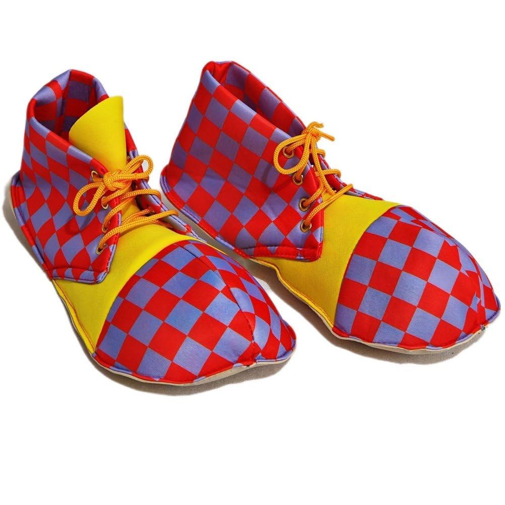 Fituenly Clown Shoes for Adults Unisex, Role Playing Carnival Cosplay Footwear, Circus Clown Shoes for Holiday Dressing, Party Costume Accessory Gift
