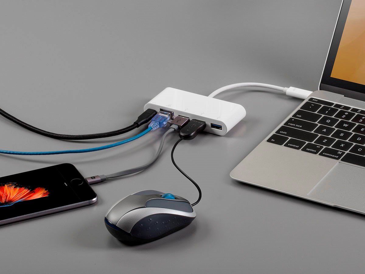 Amazon | Monoprice選択シリーズUSB - C to 3 X USB - A 3.0