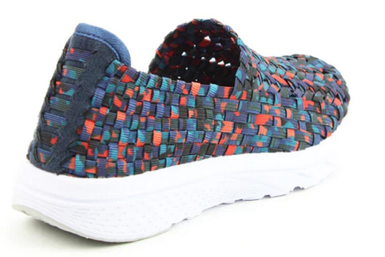 Heavenly Feet Slip On Casual Woven Trainer Lekkie letnie buty sportowe na plażę