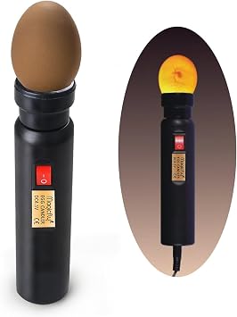 Magicfly Bright Cool LED Light Egg Candler Tester, Powered Only by Power Supply