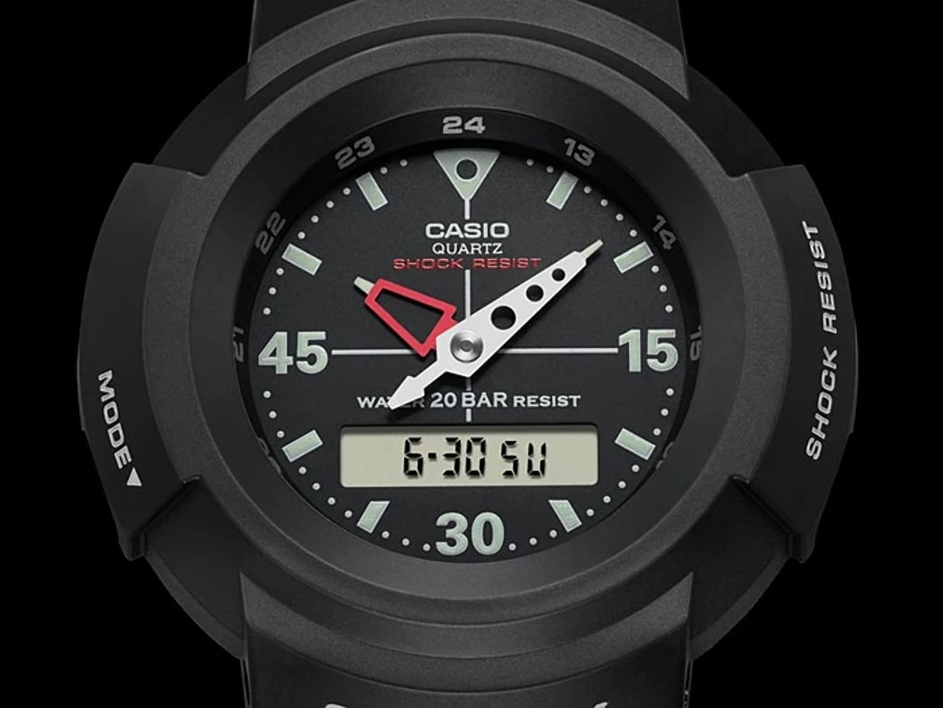時計 G-SHOCK AW-500-1EDR G-SHOCK AW-500E-1E AW-500復刻 メンズウォッチ アナデジ 腕時計
