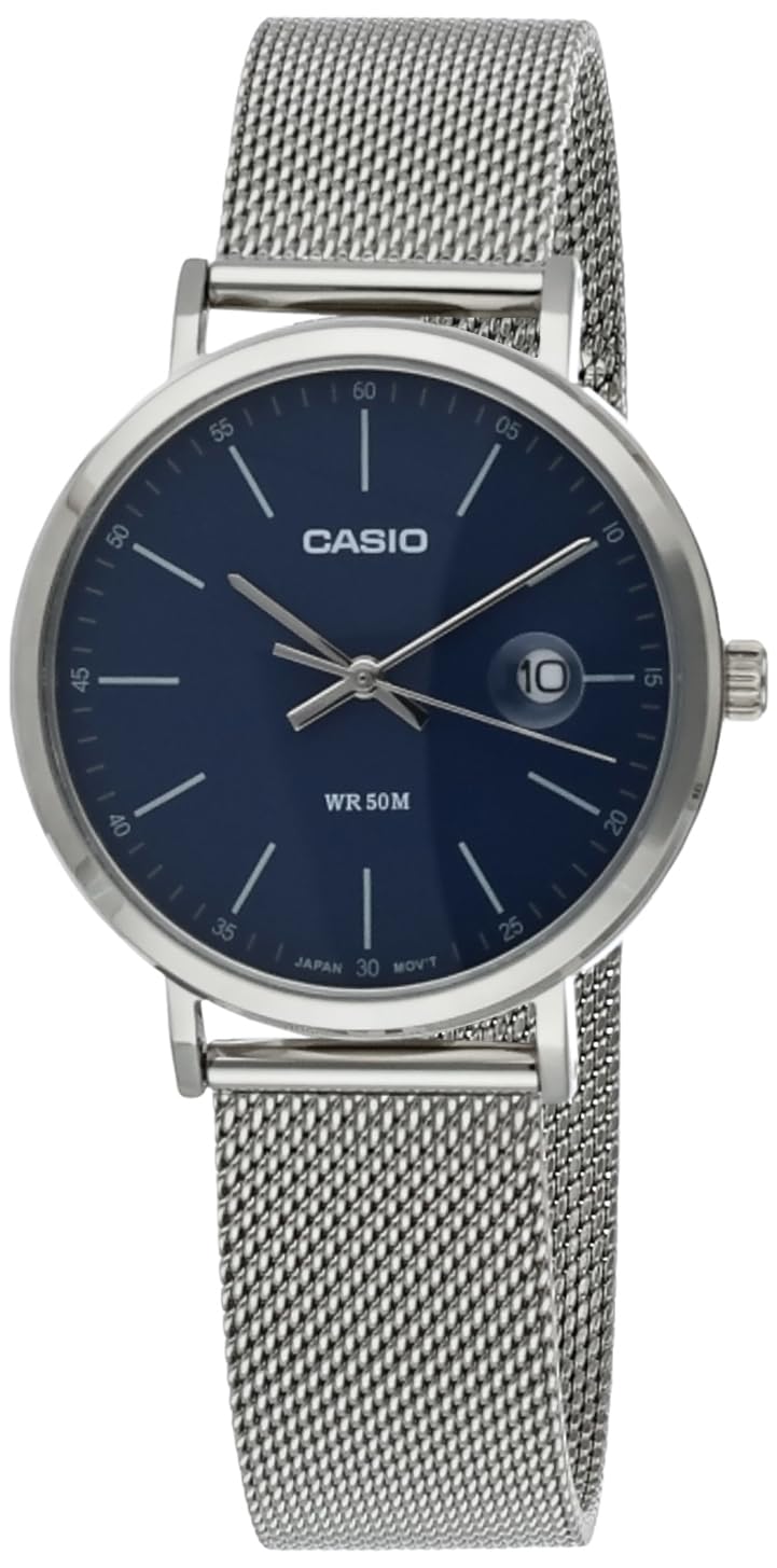 Casio Enticer Analog Blue Dial Mens Watch - MTP-E175M-2EVDF (A1828) (B08W4WYSVT) Amazon Price History, Amazon Price Tracker