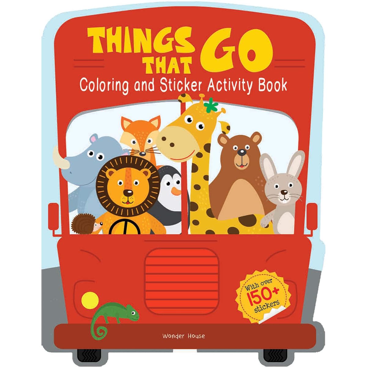 Sponsored Ad - Things That Go - Coloring and Sticker Activity Book (With 150+ Stickers)