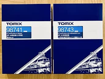 Amazon.co.jp: TOMIX Tomix N Gauge 98741+98743 JR 14 Series Passenger ...