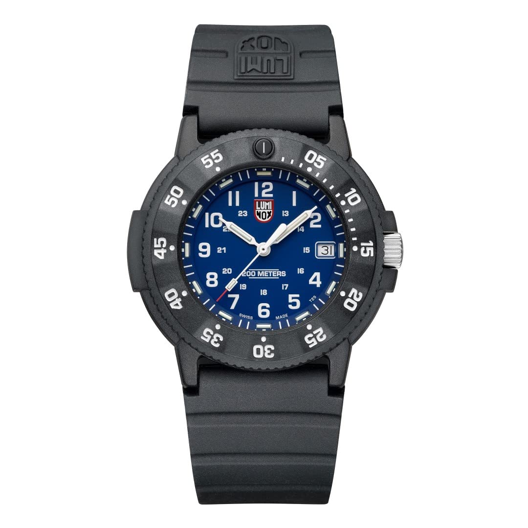 Luminox Rubber Men Sea Series Original Navy Seal Evo 3003 Military Dive Analog Watch, Blue Dial, 43Mm, Blue Band (B09JCNTJLX) Amazon Price History, Amazon Price Tracker