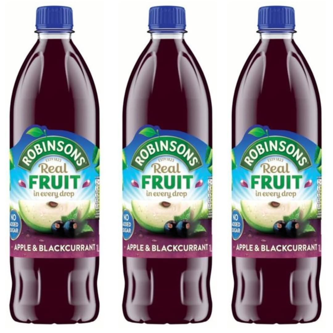 Generic Robinsons Apple and Blackcurrant NAS 1L (3 Pack)