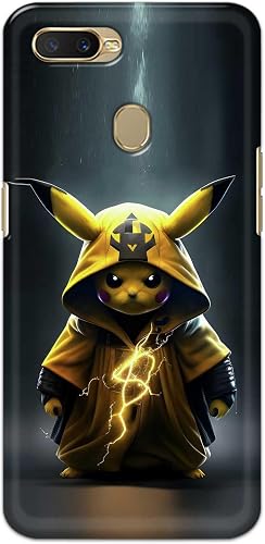 Printed Hard Back Cover for Oppo A11k Back Cover (Cartoon Cat) -280724(KF)