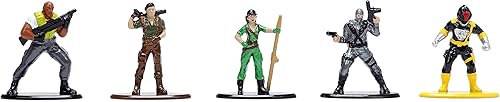 Miniatura 7 de Jada Toys G.I. Joe 32913 - Juego de 18 figuras fundidas a presión, juguetes para niños y adultos, 1.65 pulgadas