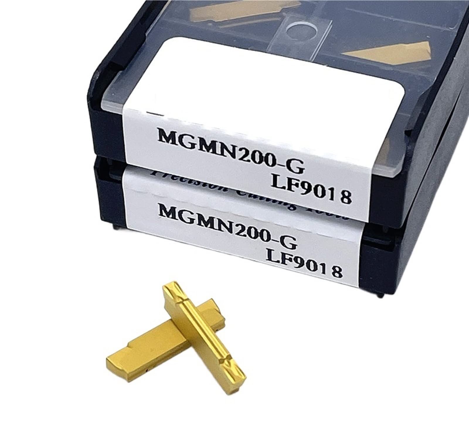 Lot De 10 Inserts De Fraisage Carbure MGMN150 & MGMN500 | Pour Semi-finition Et Finition | Compatible Acier, Inox, Fonte | Haute Résistance Aux Chocs
