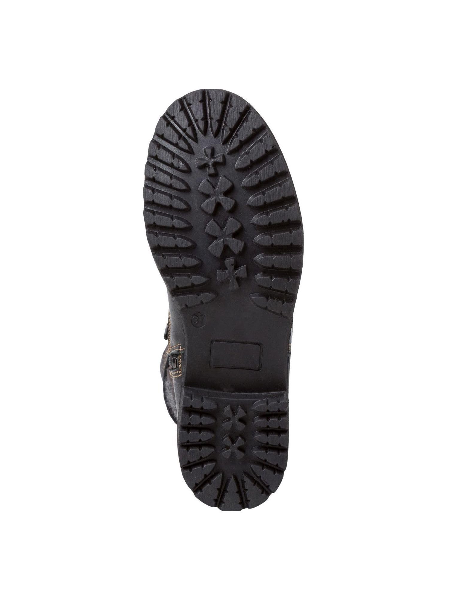 Tamaris Stiefel Materialmix Leder/Textil normal