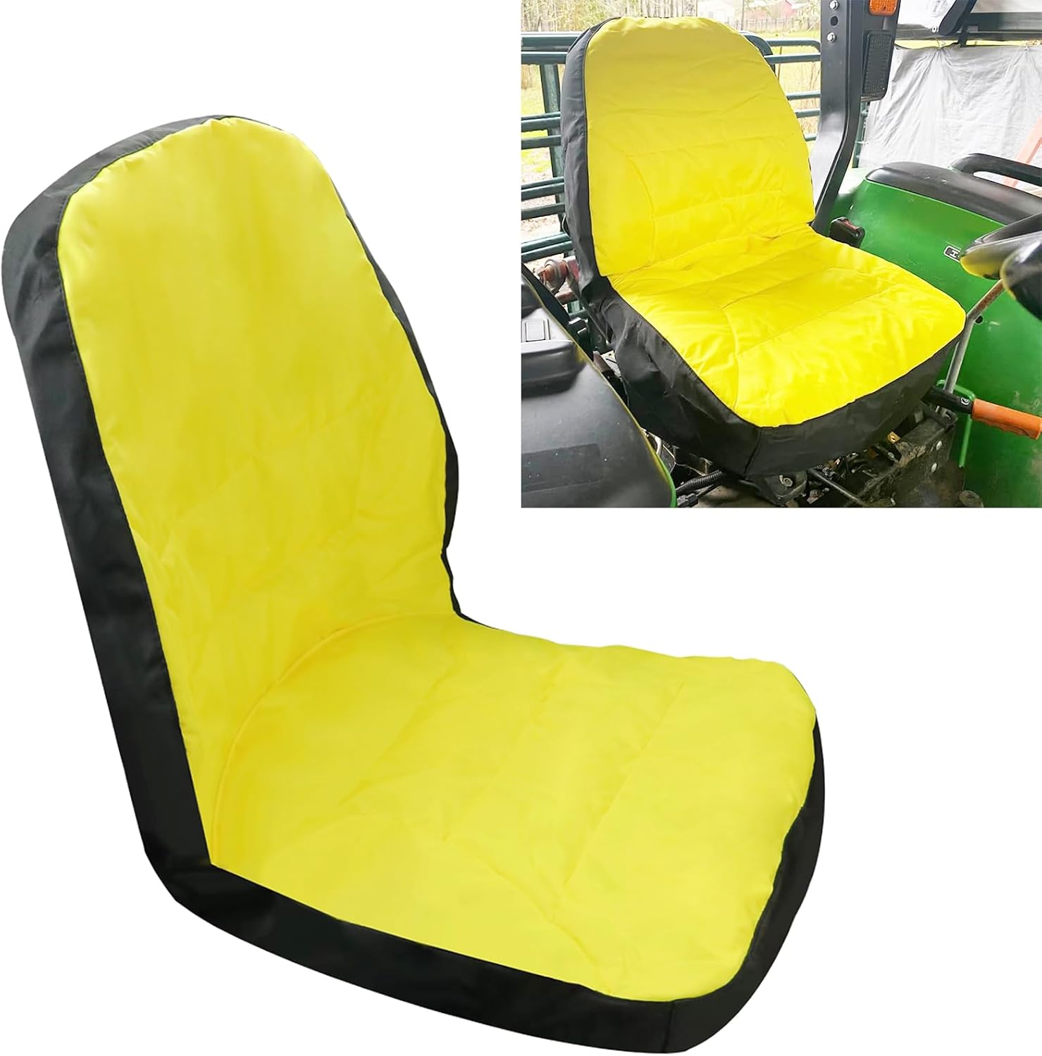 Upgrade LP95233 Large Seat Cover Cushioned for John Deere