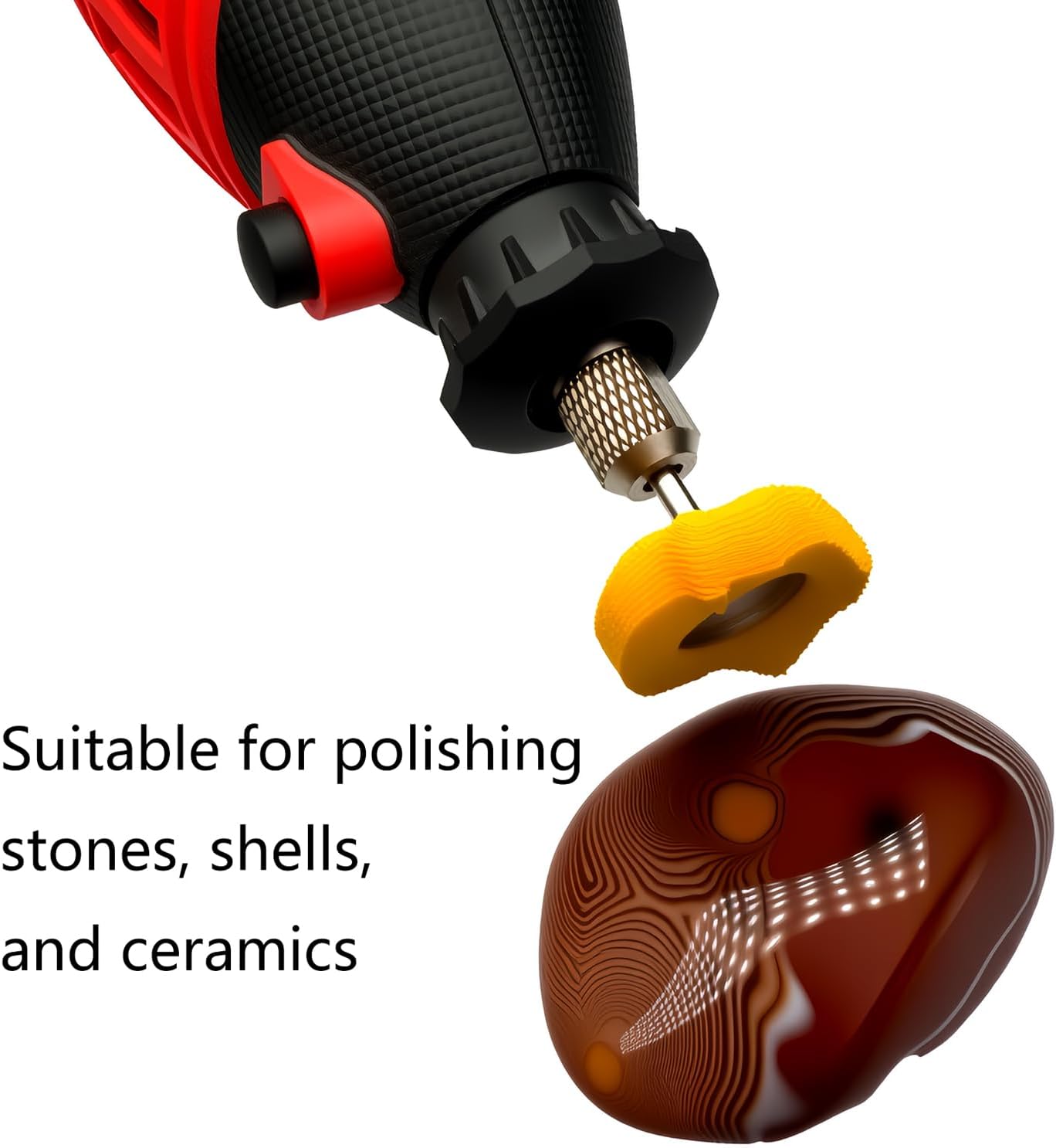 20 Pcs Mini Muslin Mirror Polishing Wheel,1" Mini Buffer Polisher Kit for Resin Stone Watch Jewelry Polishing Kit Polisher Pads,1/8 Shank Compatible with Most Rotary Tool Accessories