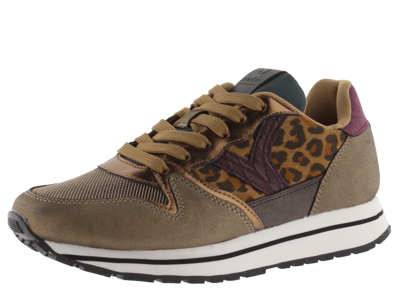 victoria Plano Basket Cometa Animal Print & Detalles Metalizados 1141138-WOMEN para Mujer