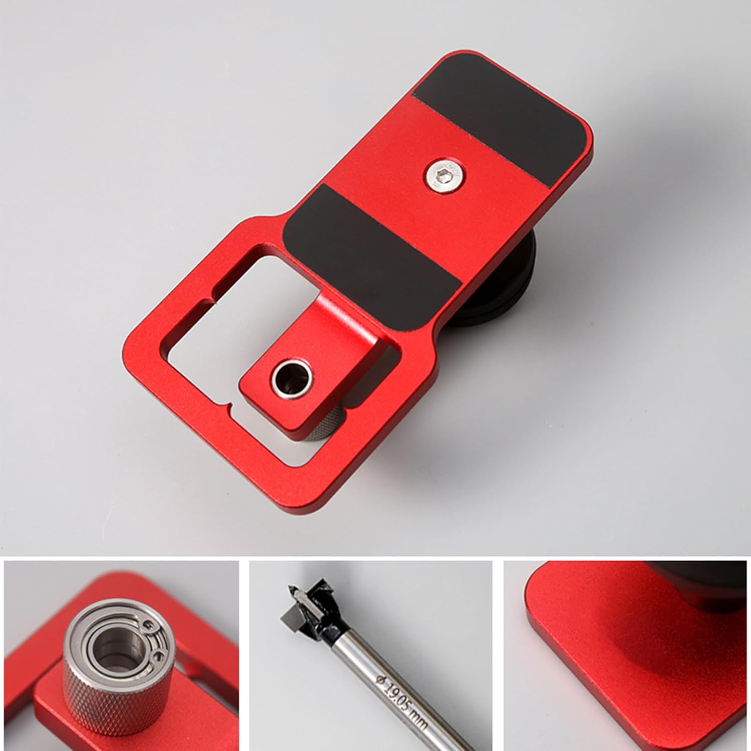 Straight Hole Drilling Jig - Precision Vertical Hole Centering Tool - Woodworking Accessories, Power Tools Bit for Model Assembly Home Improvement Cabinet Handmade Projects Crafting