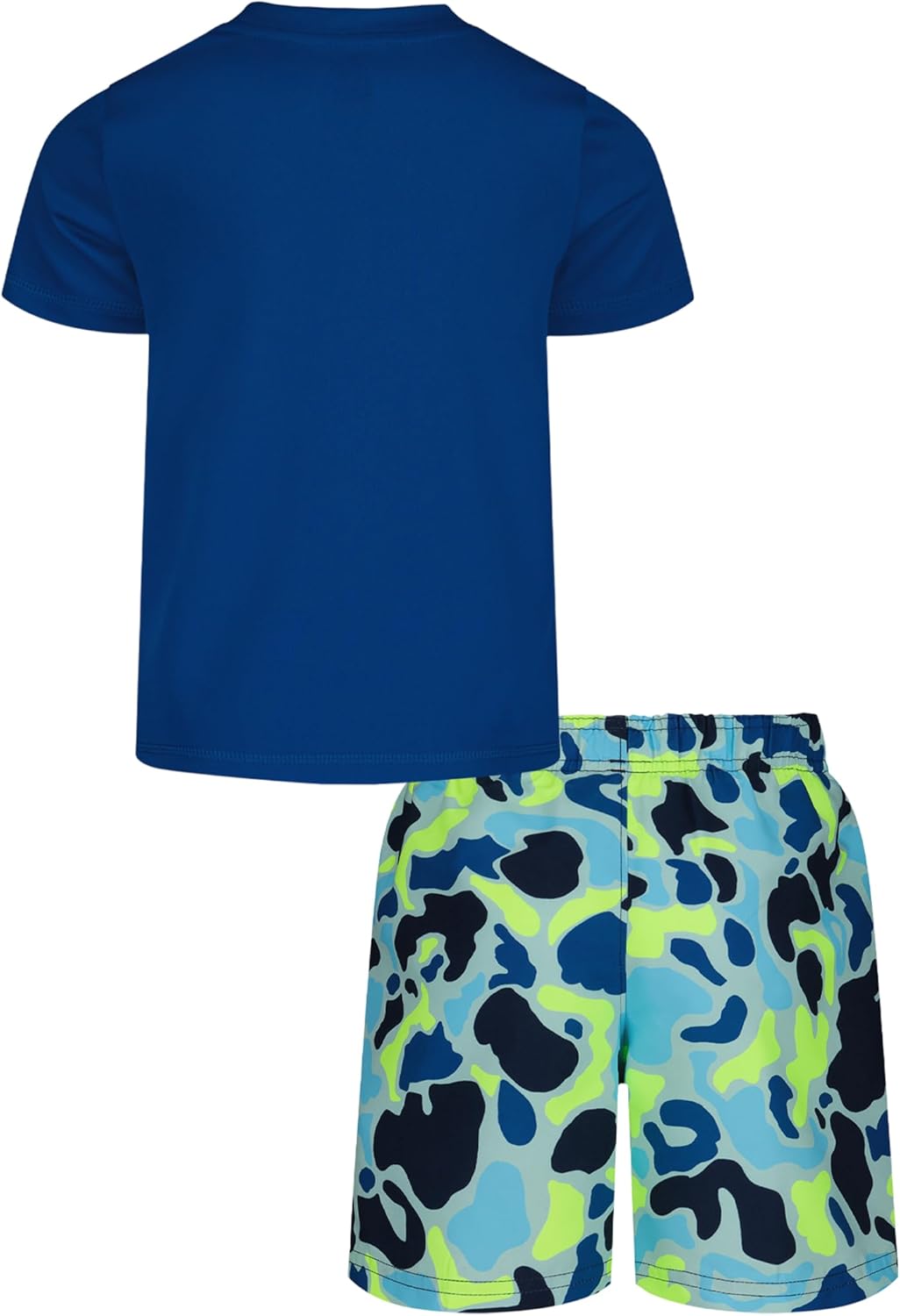 Under Armour Boys' Swim Volley Set, Short Sleeve Shirt & Matching Shorts, Lightweight & Breathable