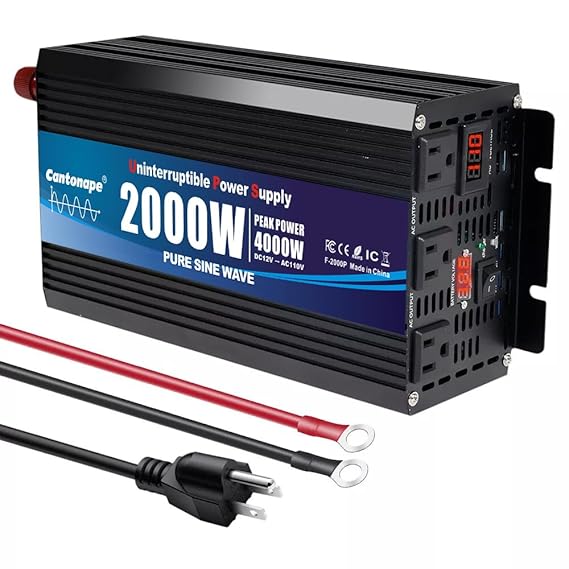2000W Sump Pump Backup Battery System