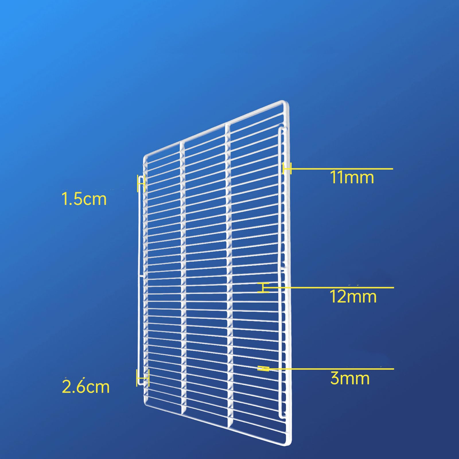 Ripiano a Filo frigo, Sostituzione in Metallo Robusto, Supporta 50 kg
